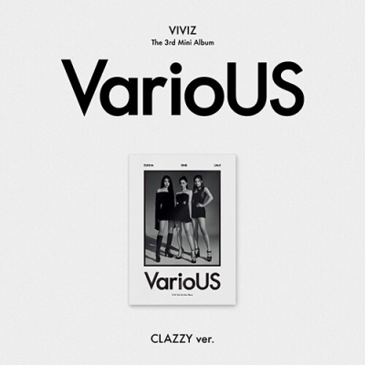 VIVIZ - VarioUS (Photobook) (CLAZZY version) (3rd Mini Album)