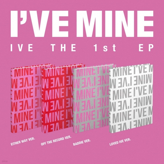 IVE - I'VE MINE (BADDIE Version) (1st Mini Album) - Catchopcd Hanteo F