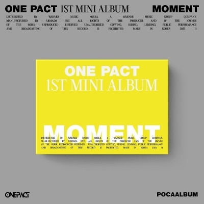 ONE PACT - Moment (POCAABLUM) (1st Mini Album)