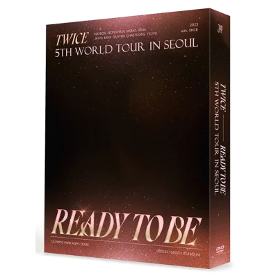 TWICE - 5TH WORLD TOUR [READY TO BE] IN SEOUL DVD 