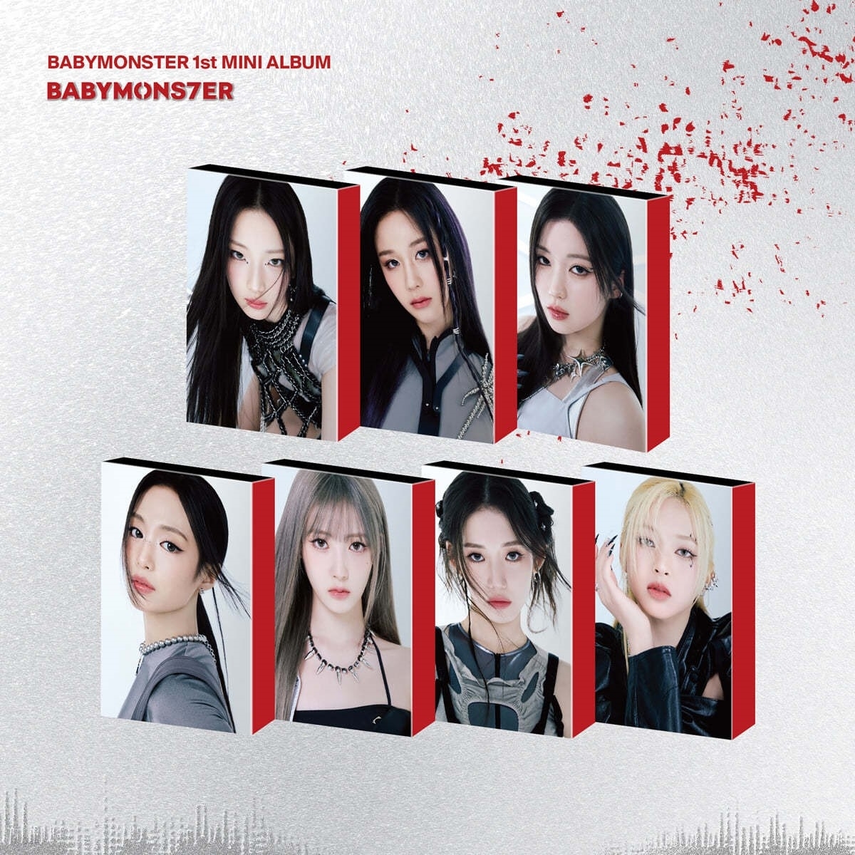 BABYMONSTER - BABYMONS7ER (YG TAG ALBUM PHARITA VERSION) (1st Mini Album) 