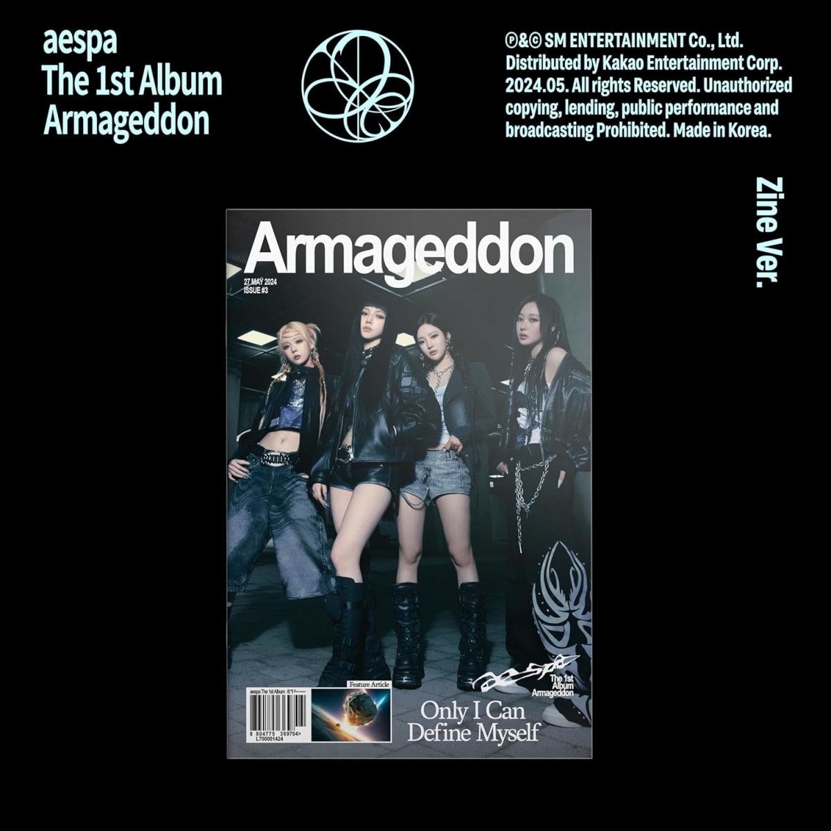 aespa - Armageddon (Zine Version) (1st Album) 