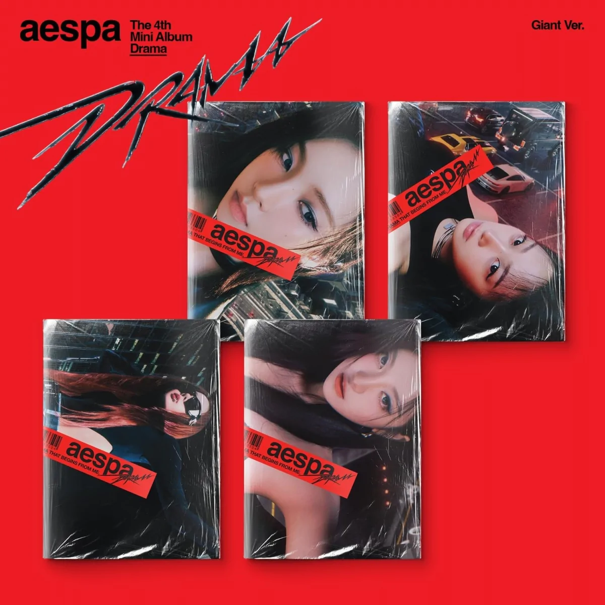 aespa - Drama (Giant Winter Version) (4th Mini Album) 