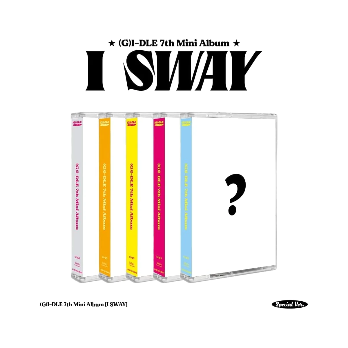 (G)I-DLE - I SWAY (Special Version) (Cassette Tape) (7th Mini Album) 