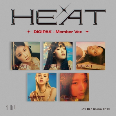 (G)I-DLE - HEAT (DIGIPAK - Member Version) (Special EP 01) 