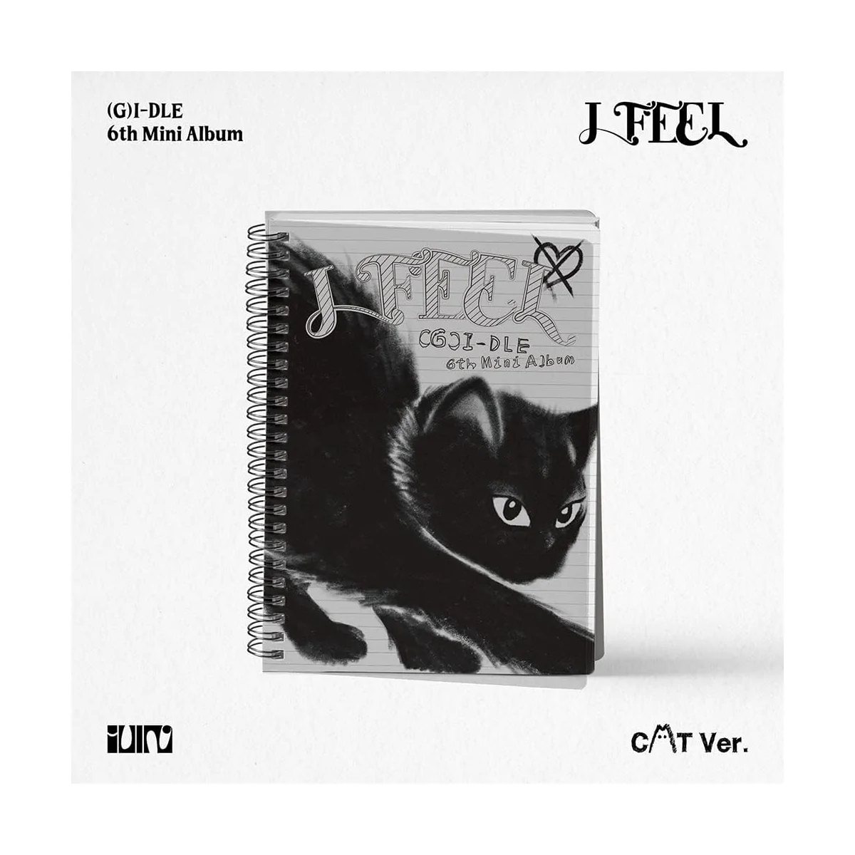 (G)I-DLE - I feel (CAT Version) (6th Mini Album) 