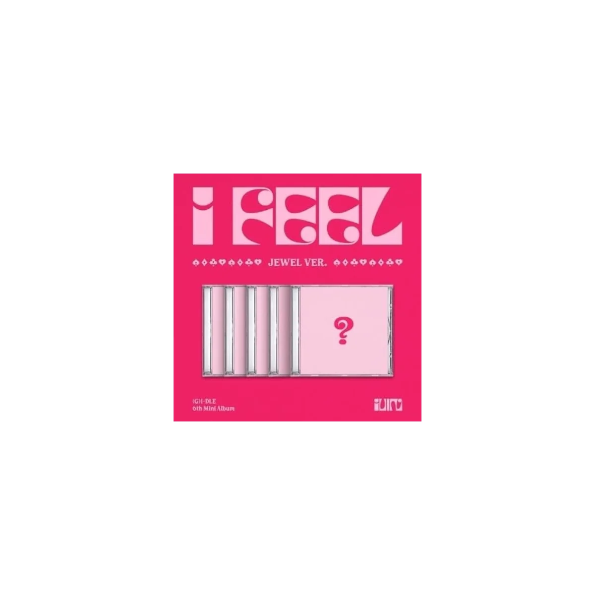 (G)I-DLE - I feel (Jewel Version) (6th Mini Album) 