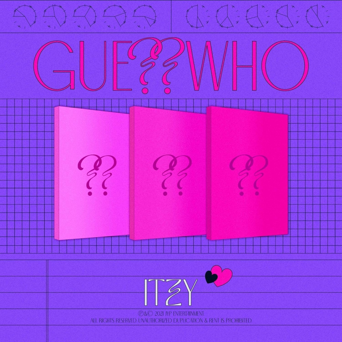 ITZY - GUESS WHO Album (Random Ver.) 