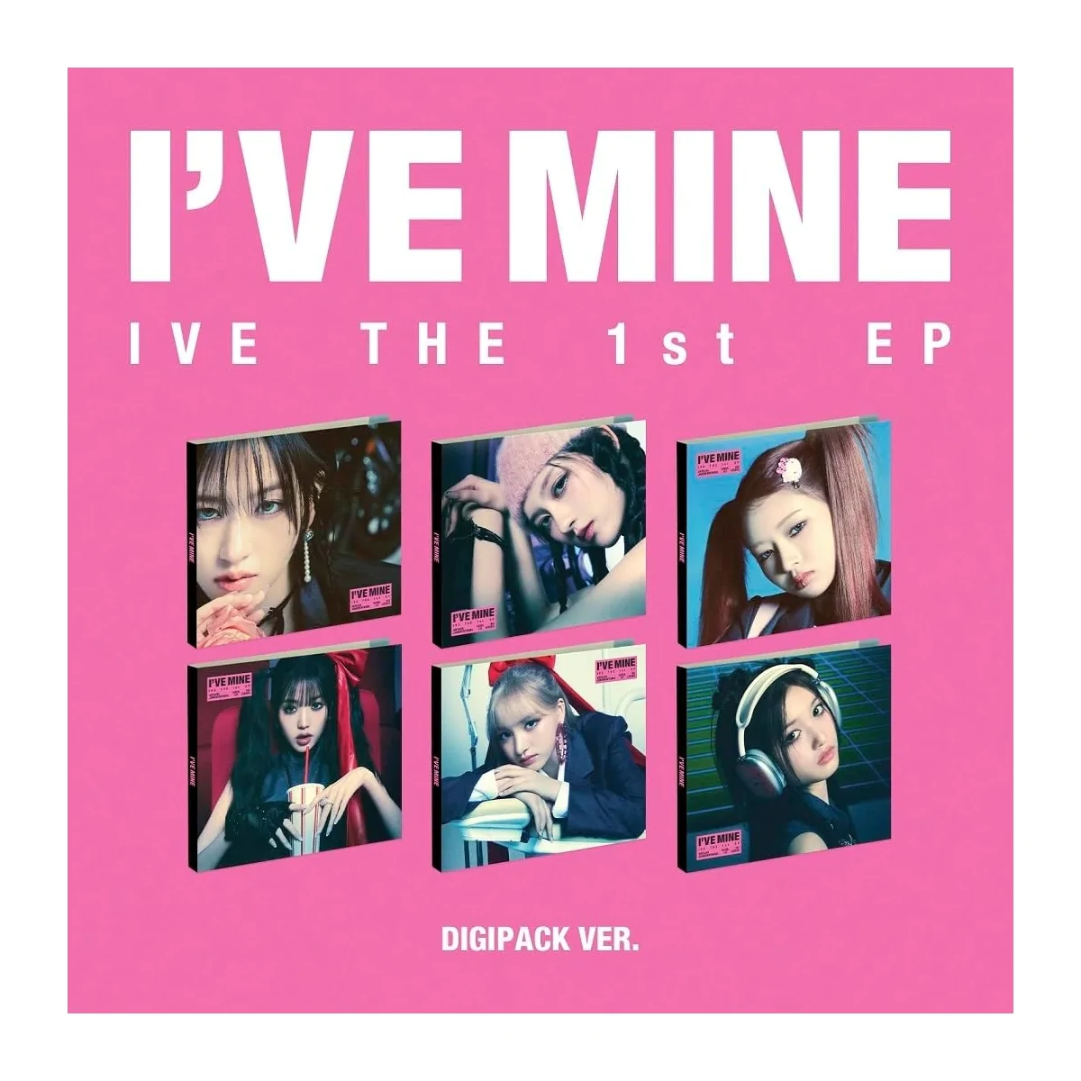 IVE - I'VE MINE (Digipack Version) (1st Mini Album) 