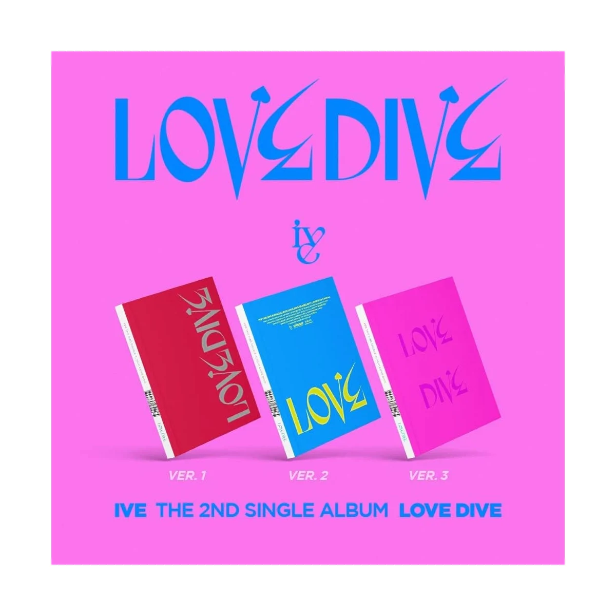 IVE - LOVE DIVE (2nd Single Album) 