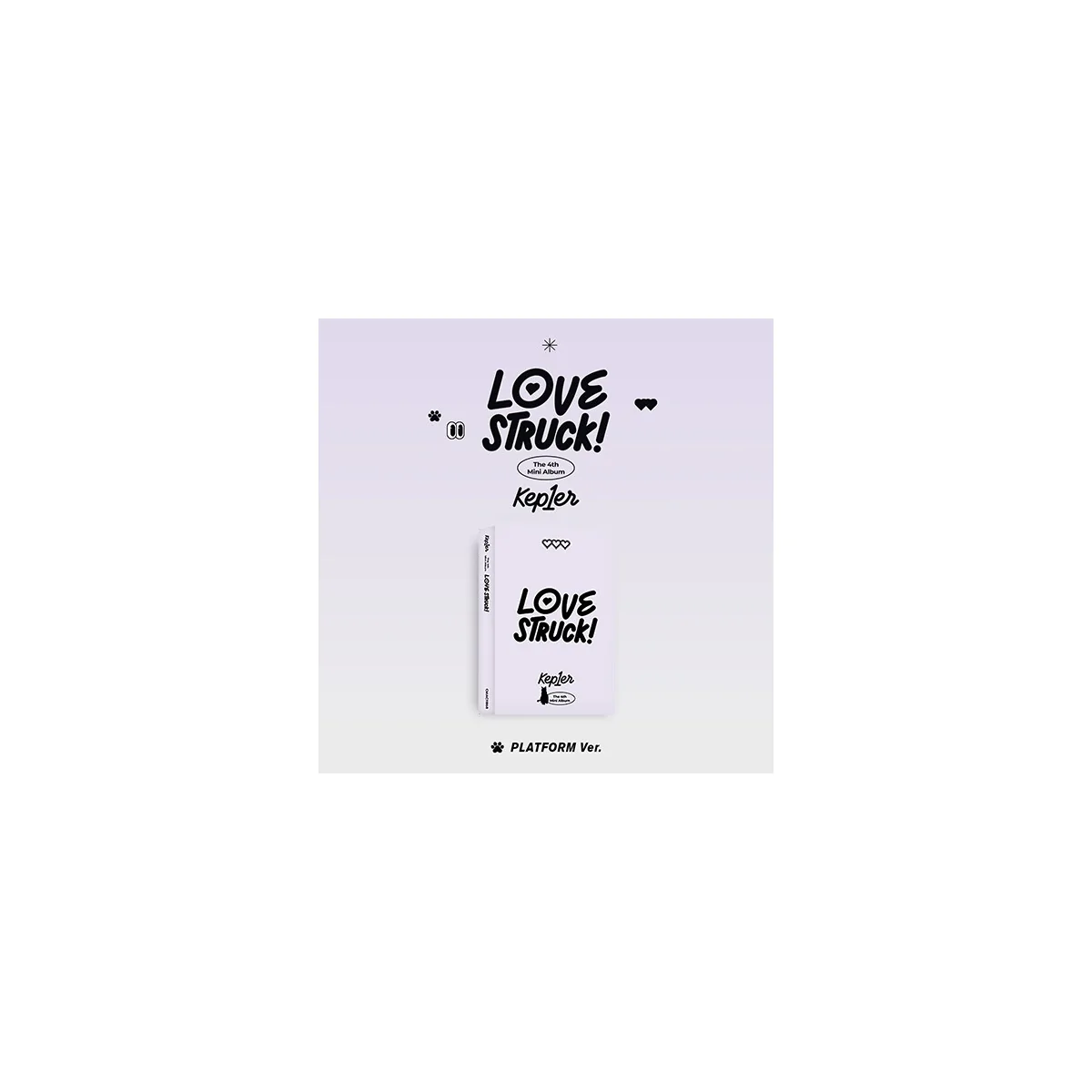 Kep1er - LOVESTRUCK! (Platform Version) (4th Mini Album) - CATCHOPCD,