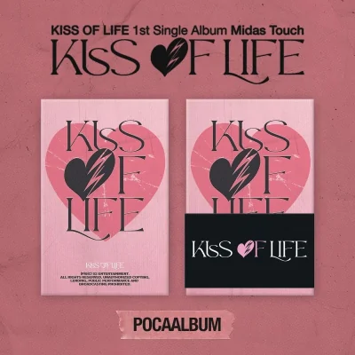 KISS OF LIFE - MidasTouch (POCA ALBUM) (1st Single Album) 
