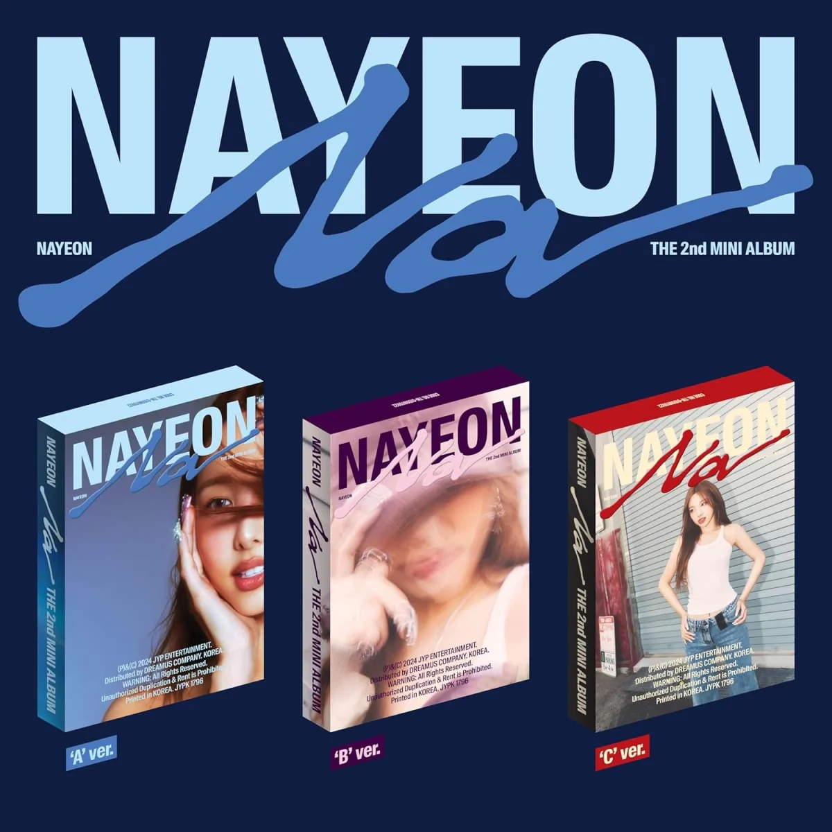 NAYEON - NA (Version B) (2nd Mini Album) 