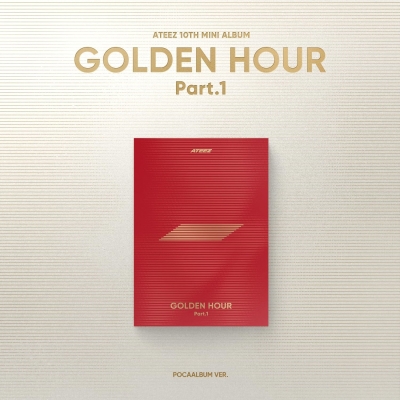 ATEEZ - GOLDEN HOUR : Part.1  (POCAALBUM VERSION) (10th Mini Album) 