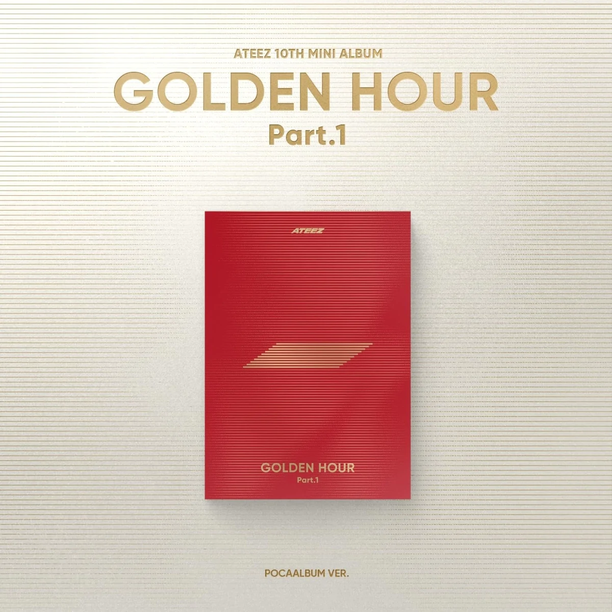 ATEEZ - GOLDEN HOUR : Part.1 (POCAALBUM VERSION) (10th Mini Album) 