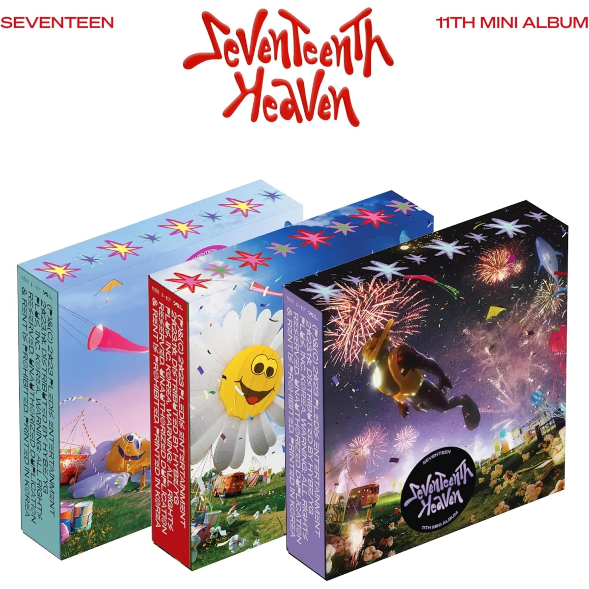 SEVENTEEN - SEVENTEENTH HEAVEN (PM 10:23 Version) (11th Mini Album) 