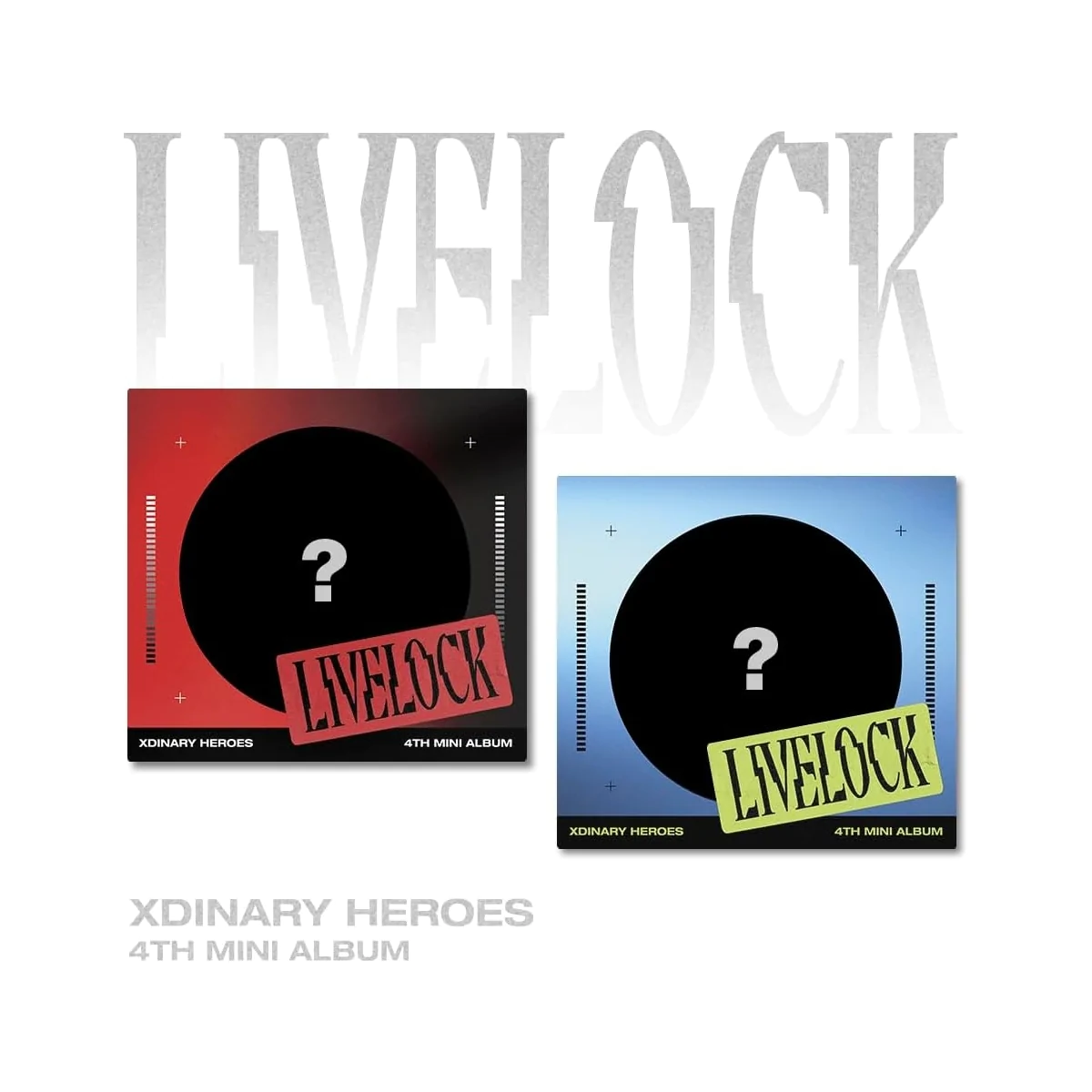 Xdinary Heroes - Livelock (Digipack, Blue Version) (4th Mini Album) -
