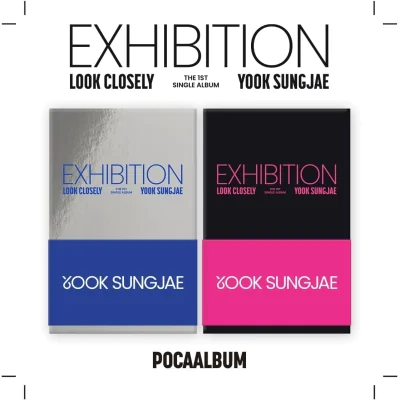 YOOK SUNG JAE - EXHIBITION : Look Closely (POCA ALBUM) (1st Single Album) 