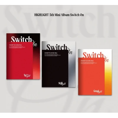 HIGHLIGHT - Switch On (Photobook Random Version) (5th Mini Album) - CA