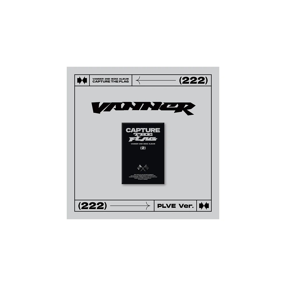 VANNER - CAPTURE THE FLAG (PLVE Version) (2nd Mini Album) 