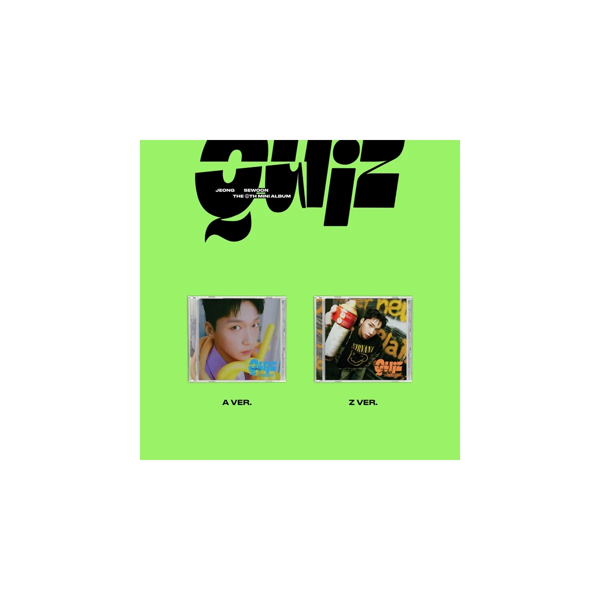 JEONG SEWOON - Quiz (Jewel Version) (6th Mini Album) 