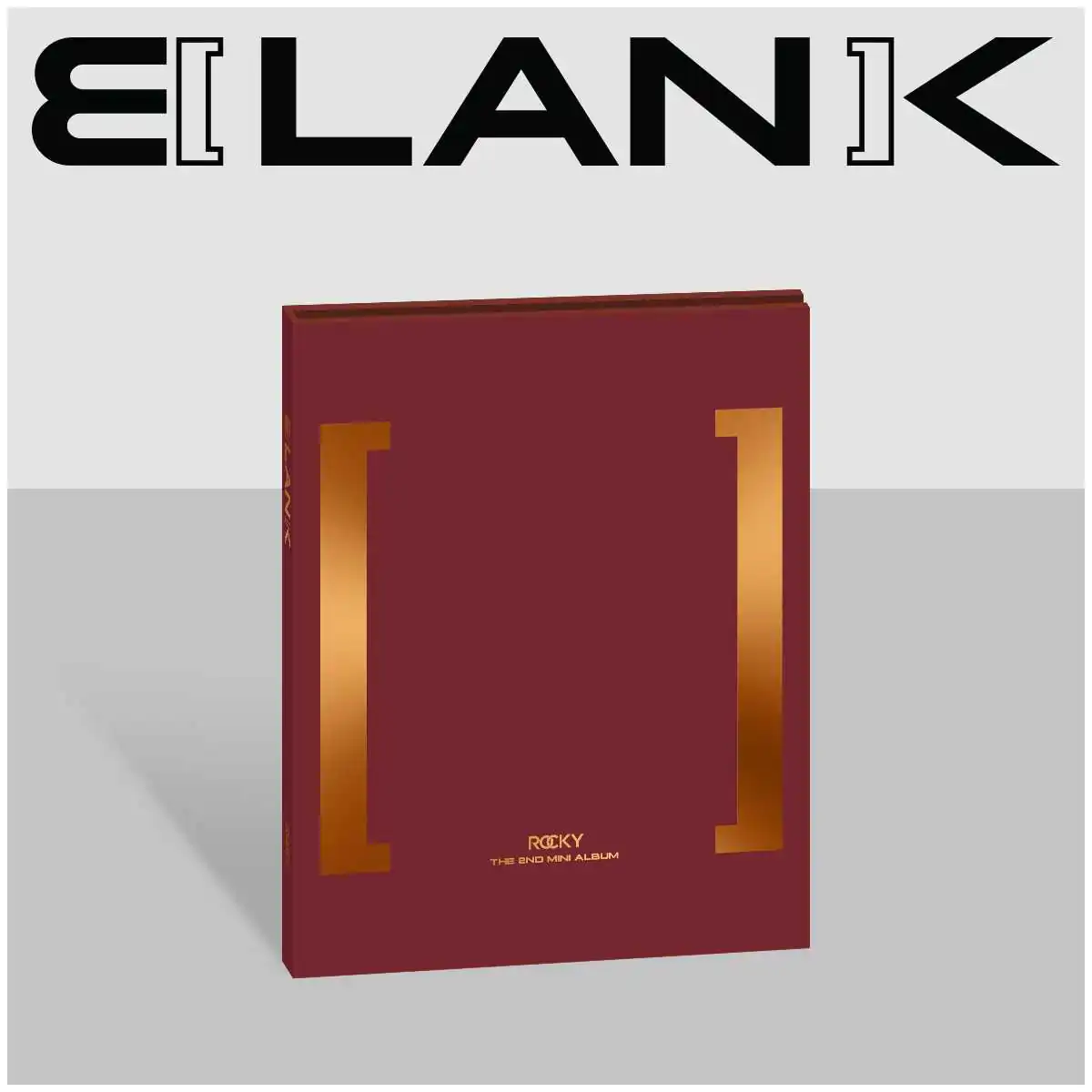 ROCKY - BLANK (Burgundy Version) (2nd Mini Album) 