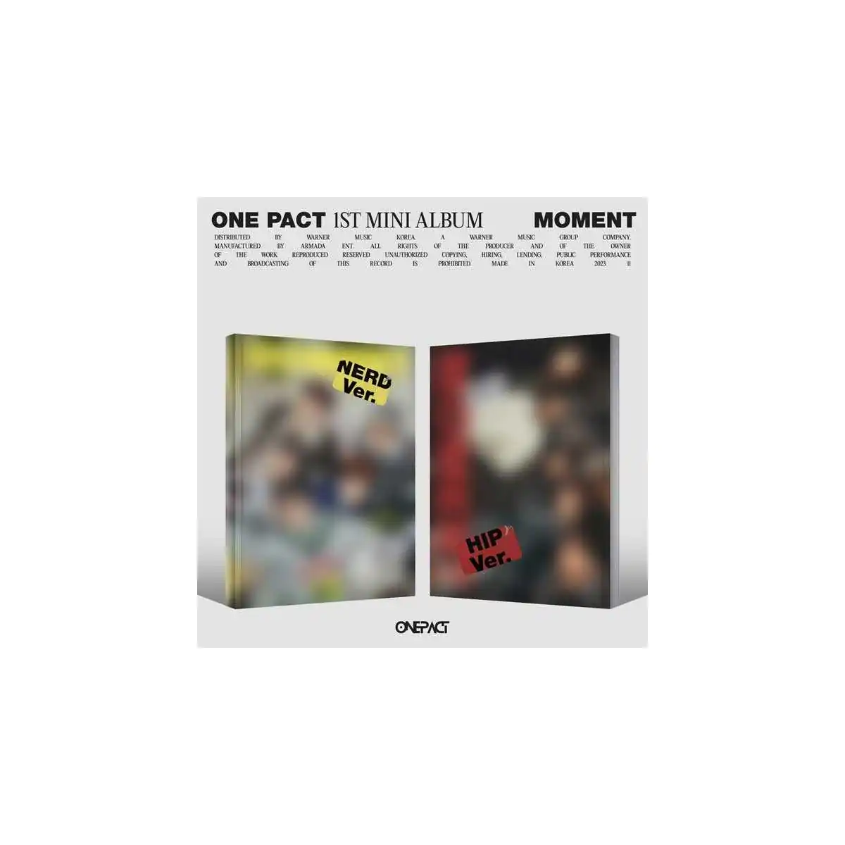 ONE PACT - Moment (Random Version) (1st Mini Album) 