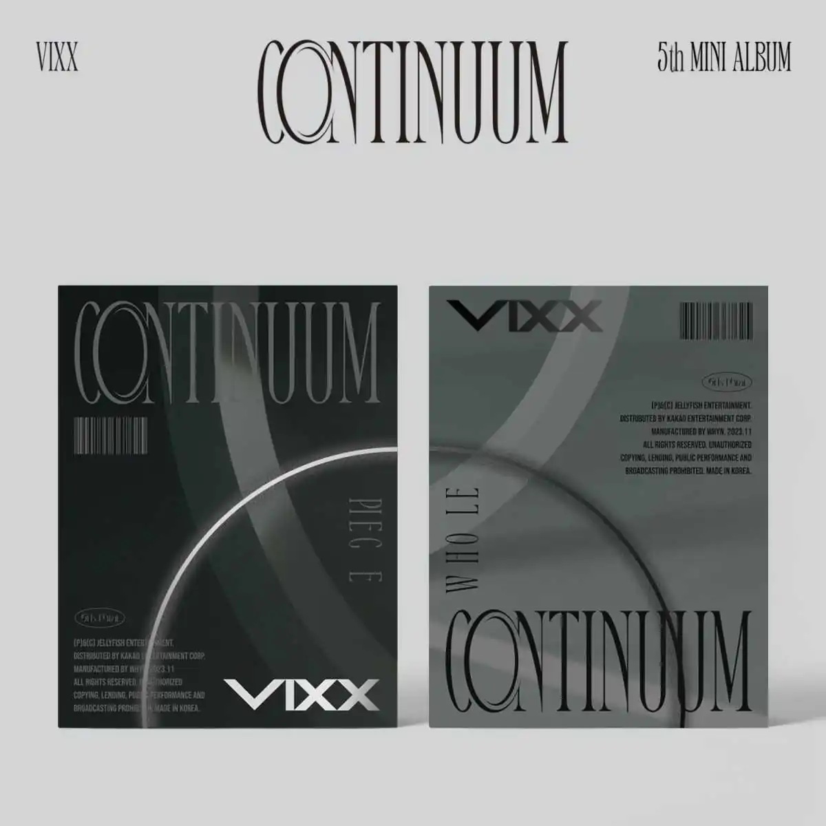 VIXX - CONTINUUM (PIECE version) (5th Mini Album) 