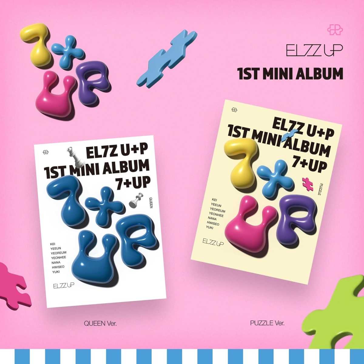 EL7Z UP - 1st Mini Album 7+UP (PUZZLE Version) 