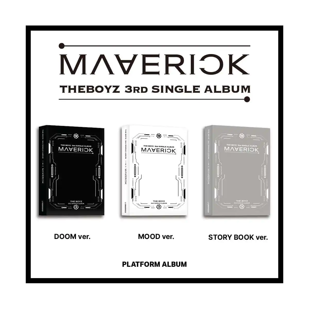 THE BOYZ – MAVERICK (Platform Version) (3rd Single) 