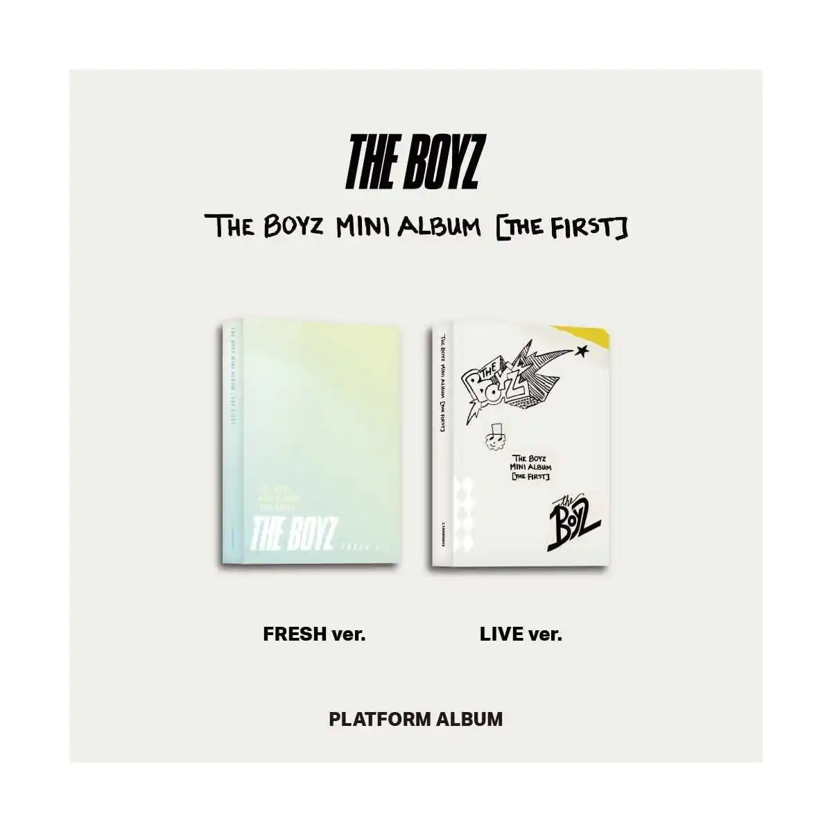 THE BOYZ - The First (Platform Version) (1st Mini Album) 