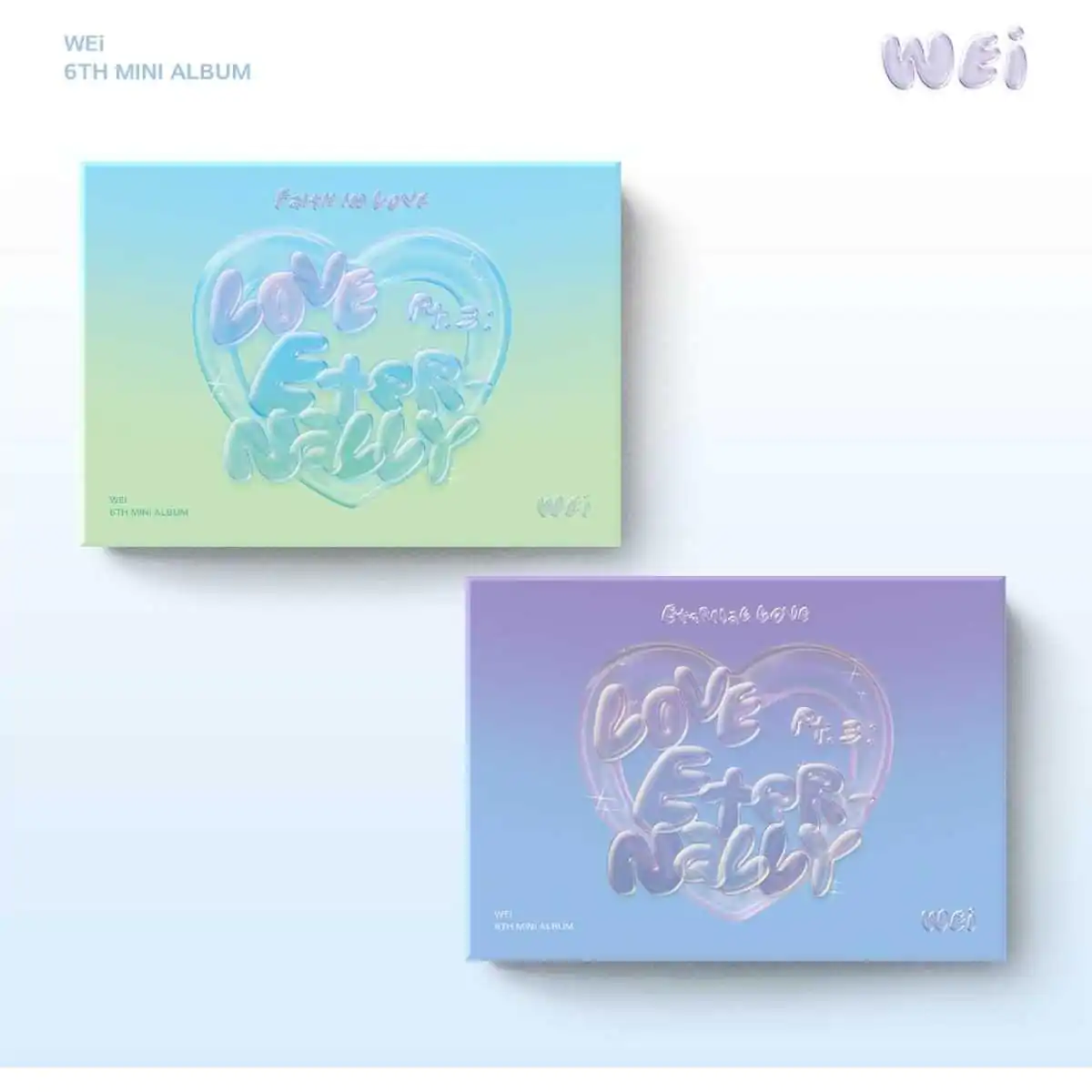 WEi - Eternally 'Eternal love' Love Pt.3 (PocaAlbum Version) (Random Ver.) (6th EP Album) 