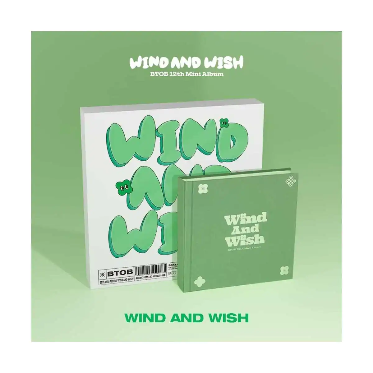 BTOB - WIND AND WISH (WIND Version) (12th Mini Album) 