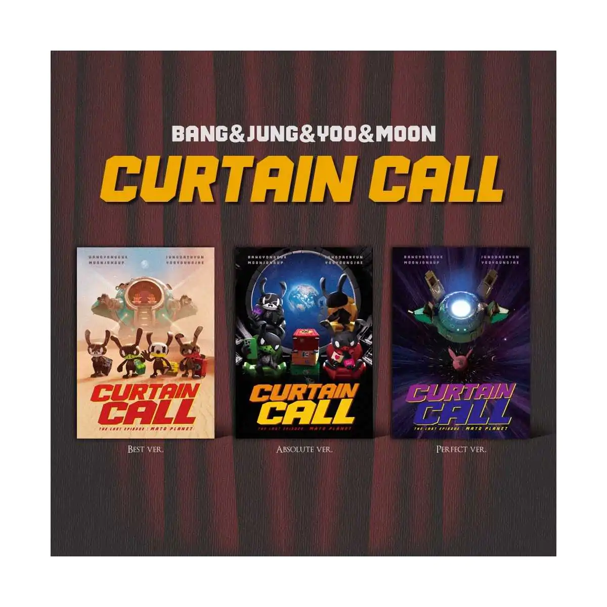 BANG&JUNG&YOO&MOON - CURTAIN CALL (1st EP) 