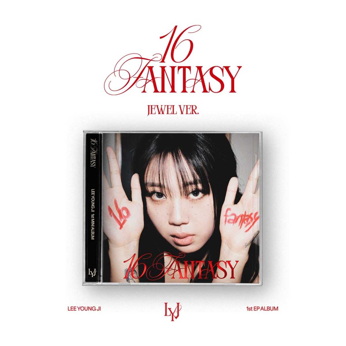 LEE YOUNG JI - 16 Fantasy (Jewel Version) (1st Mini Album) 