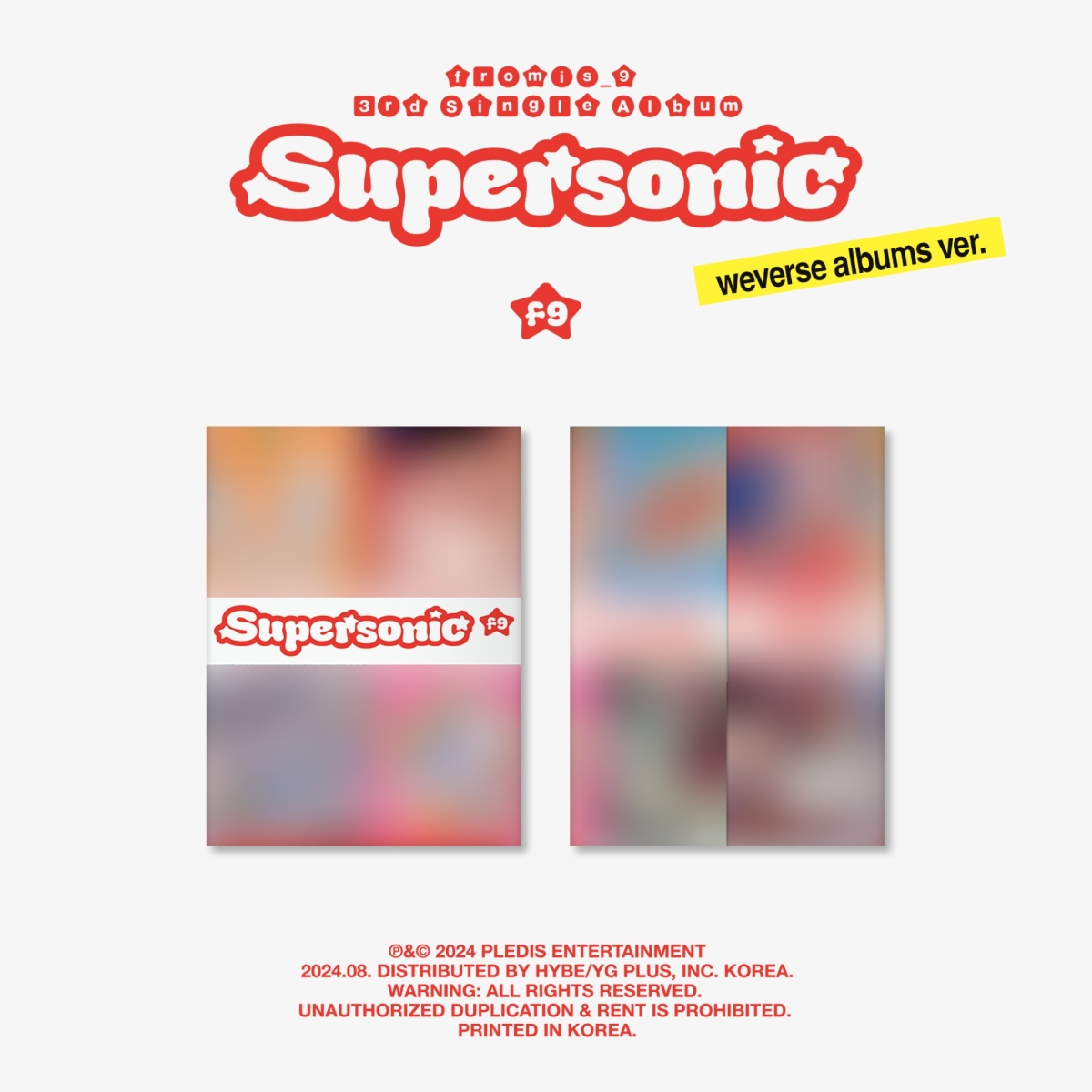 fromis_9 - 'Supersonic' (weverse albums version) (3rd Single Album) 