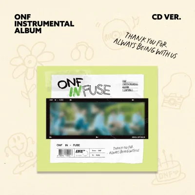 ONF - ONF INSTRUMENTAL ALBUM [INFUSE] (CD ver) 