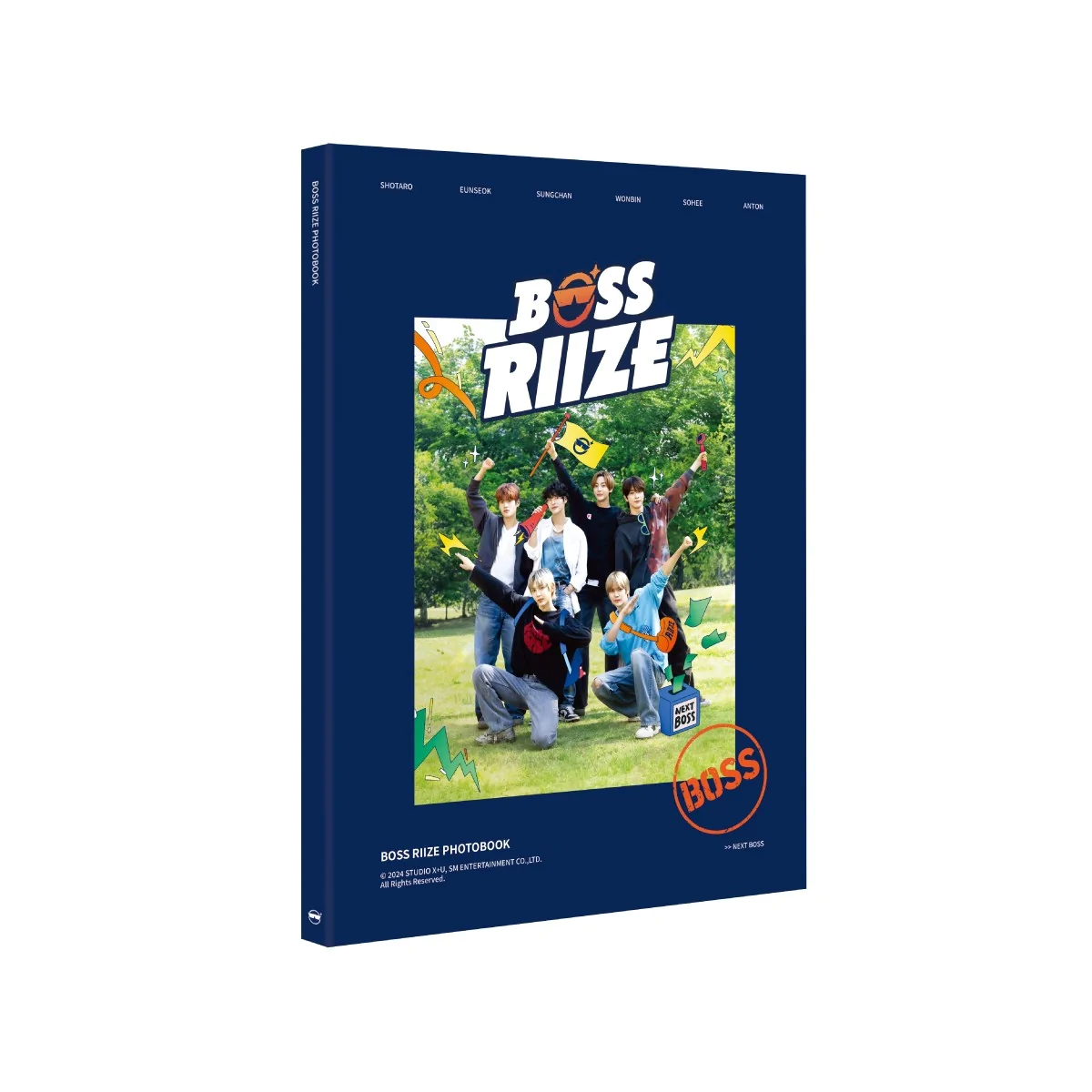 RIIZE - BOSS RIIZE POP-UP EXHIBITION Photobook 