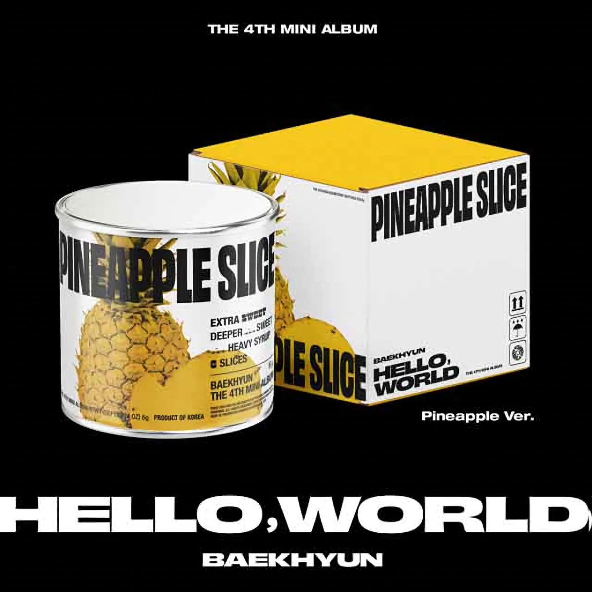 BAEKHYUN - Hello, World (Pineapple Version) (4th Mini Album) 