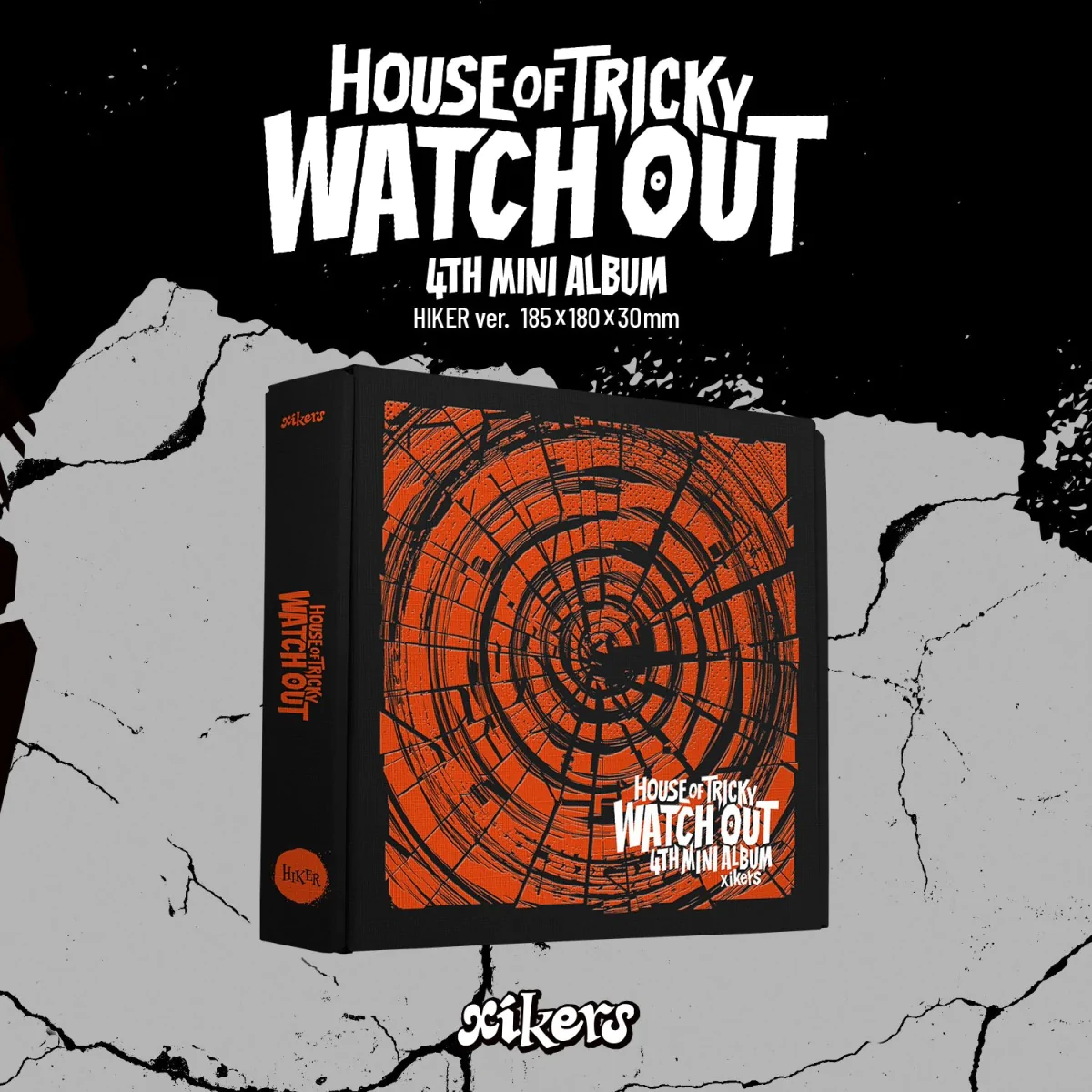 xikers - HOUSE OF TRICKY : WATCH OUT (4th Mini Album) (HIKER version) 