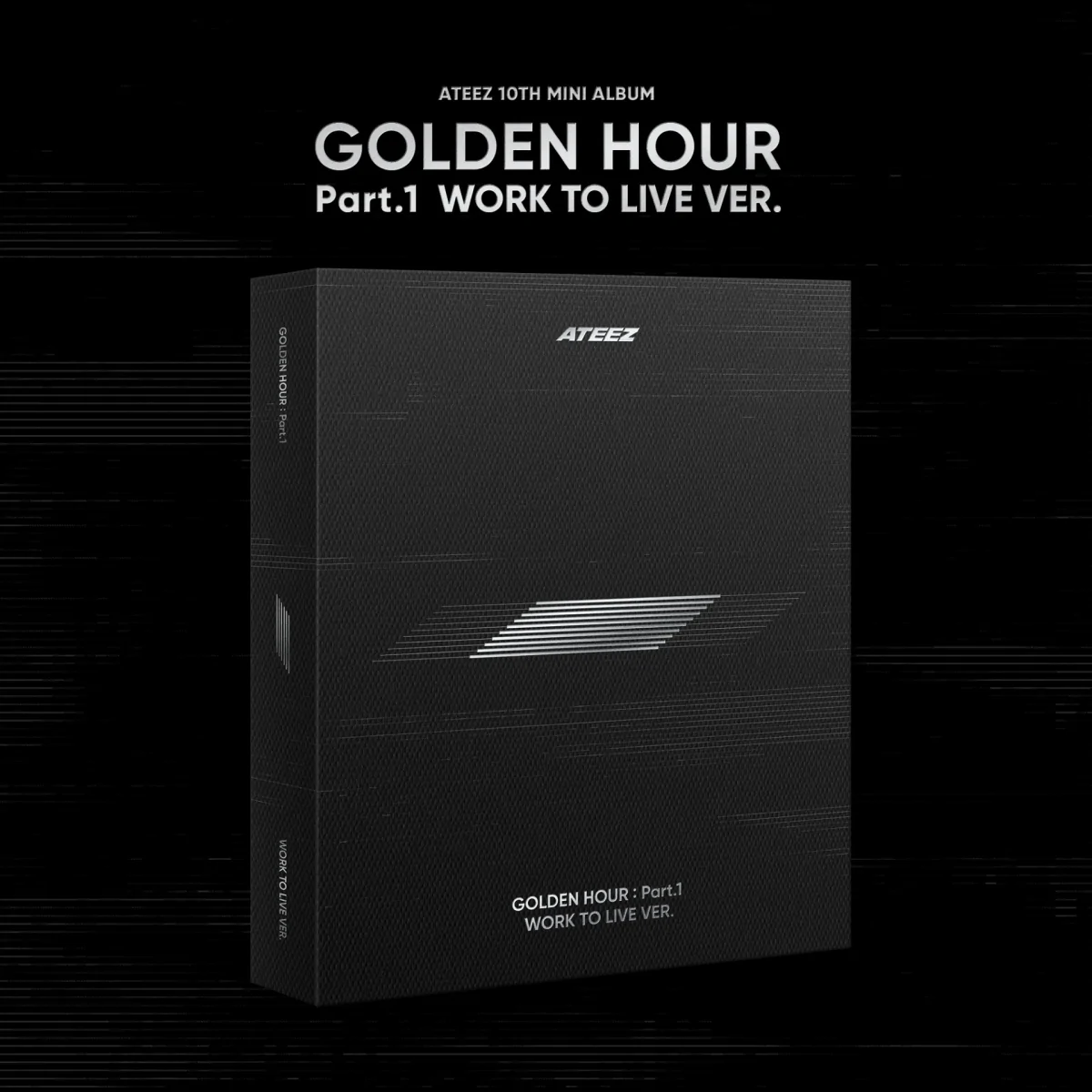 ATEEZ - GOLDEN HOUR : Part.1 'WORK TO LIVE VER.' (10th Mini Album) 