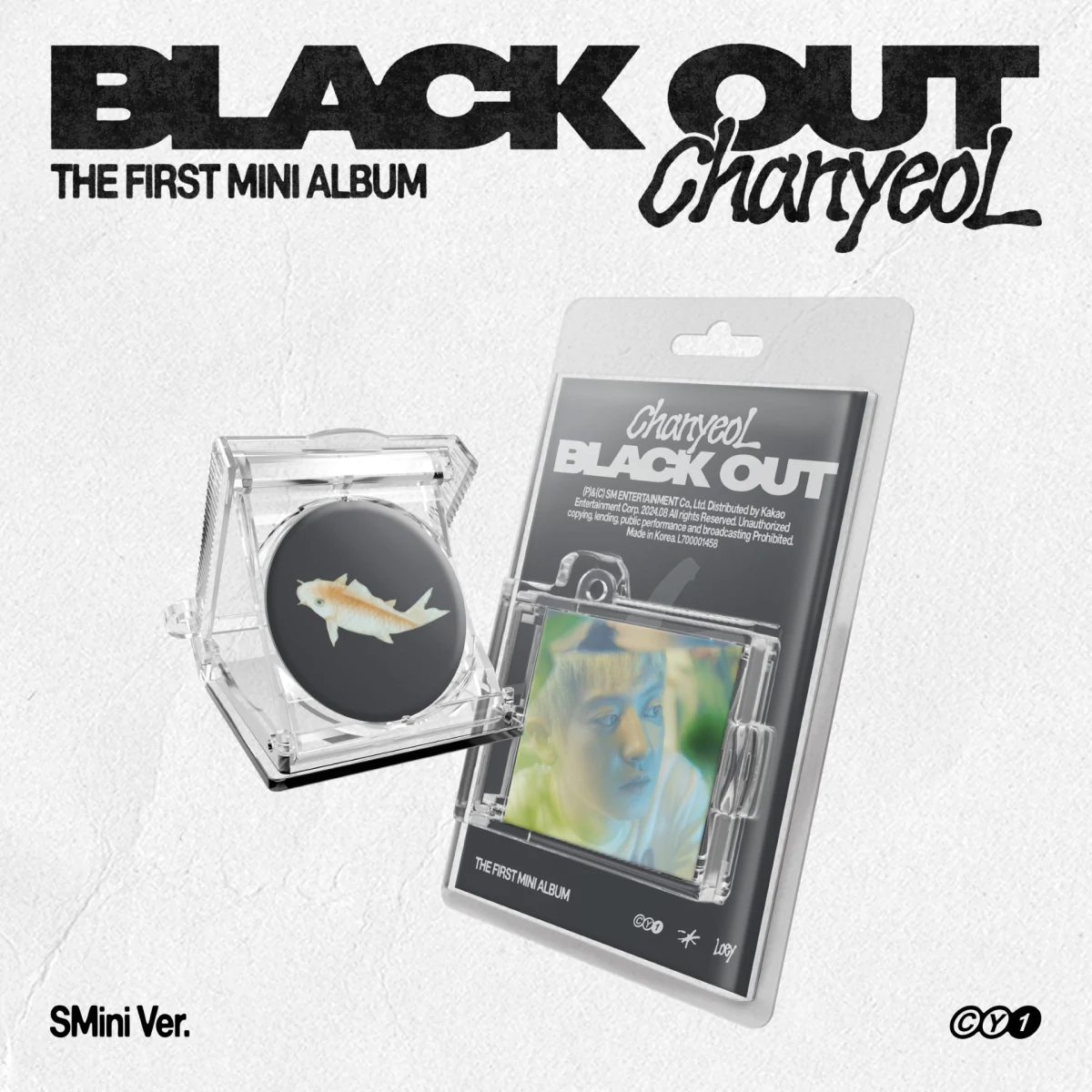 CHANYEOL - Black Out (SMini Version) (1st Mini Album) 