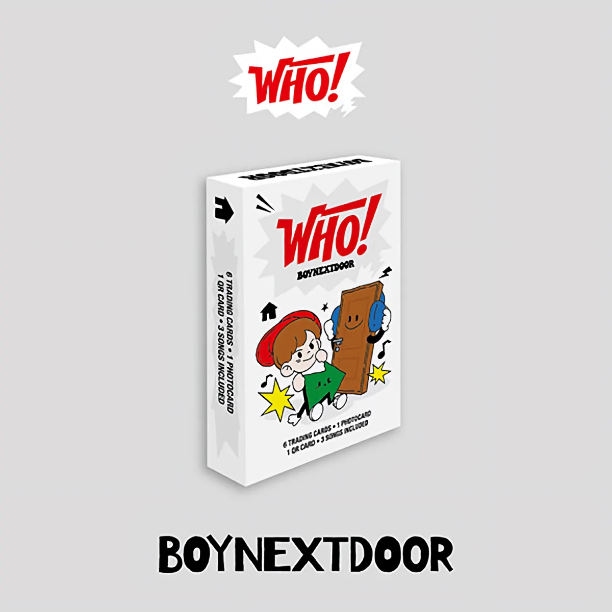 BOYNEXTDOOR - WHO! (Weverse Albums version) (1st Single) 