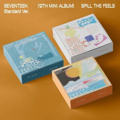 SEVENTEEN - SPILL THE FEELS (FEEL BLUE Version) (12th Mini Album) 