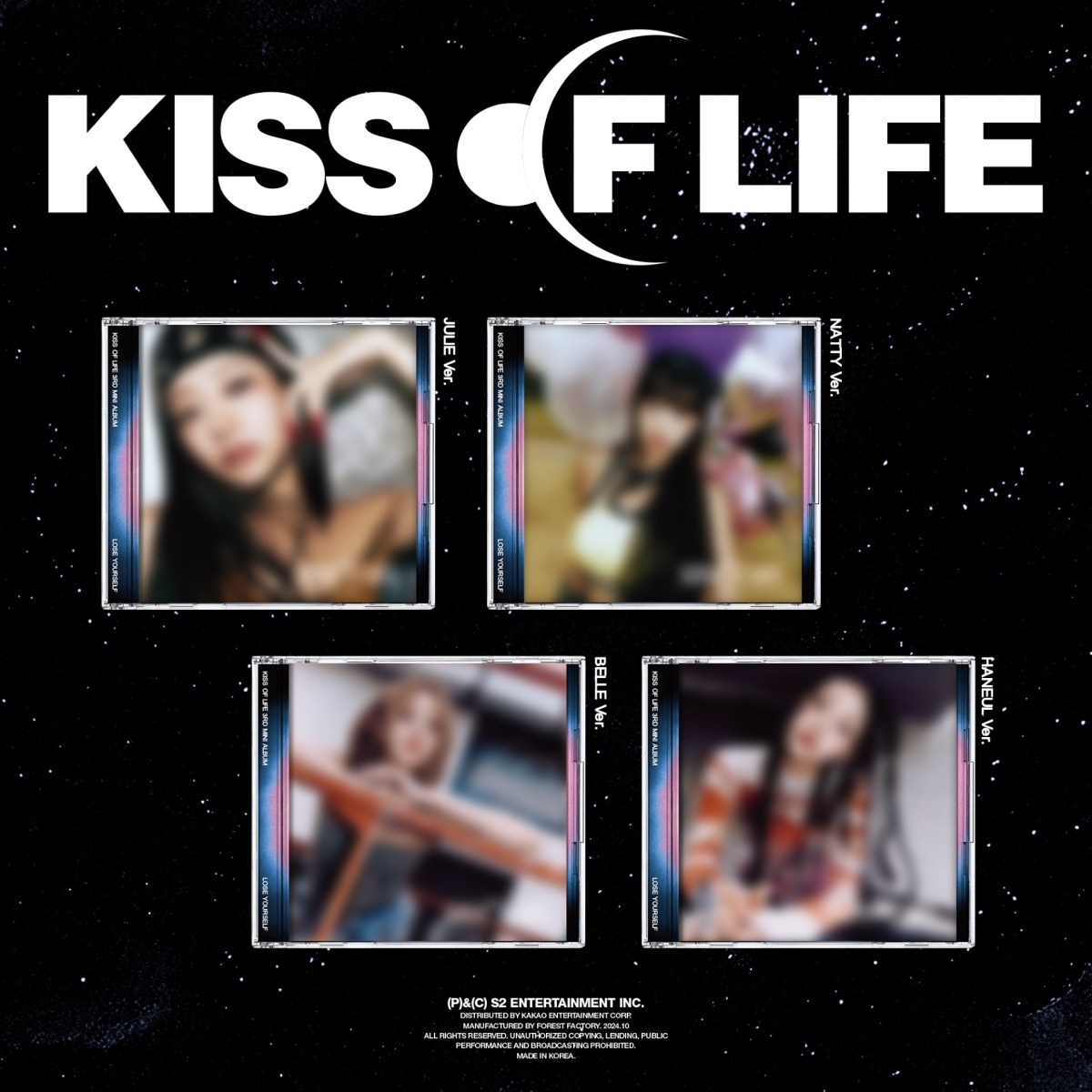 KISS OF LIFE - Lose Yourself (Jewel Version) (3rd Mini Album) 