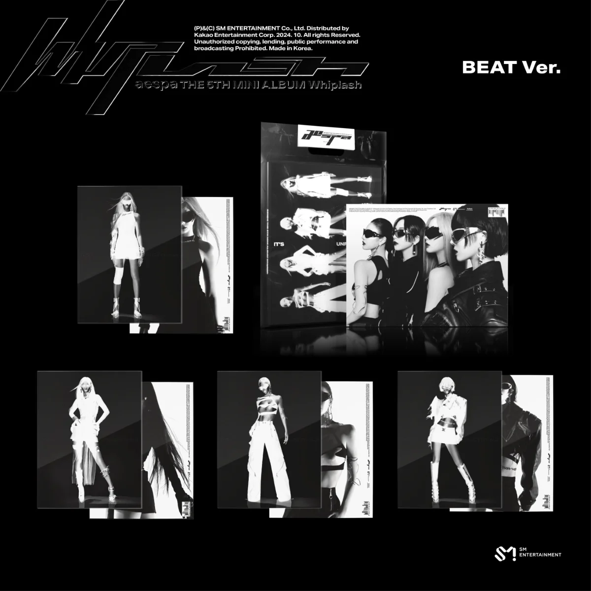 aespa - Whiplash (BEAT Version) (5th Mini Album) (D) 