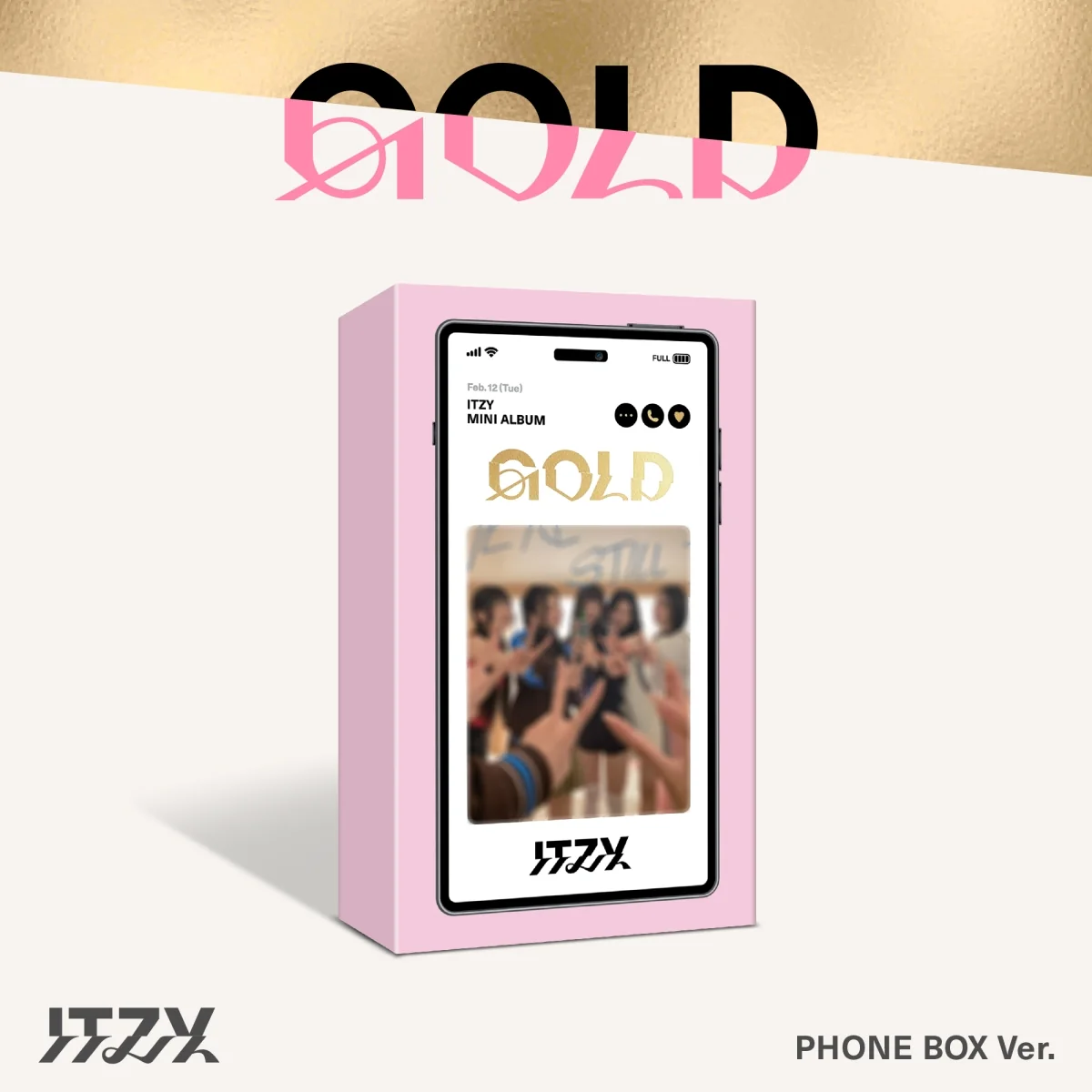 ITZY - GOLD (PHONE BOX VERSION) 