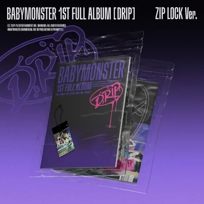 BABYMONSTER - [DRIP] 1st FULL ALBUM (ZIP LOCK Version)