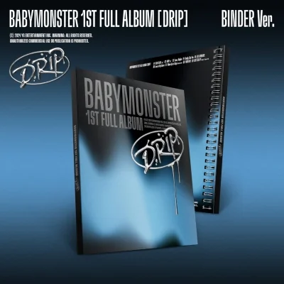 BABYMONSTER - [DRIP] 1st FULL ALBUM (BINDER Version)