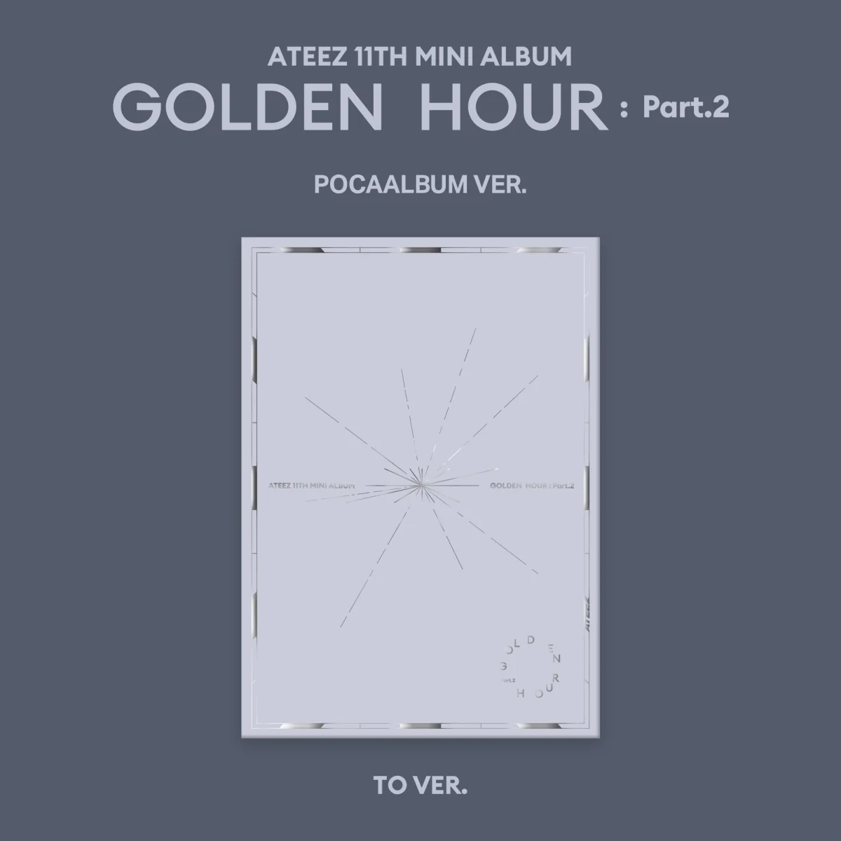 ATEEZ - GOLDEN HOUR : Part.2 (POCAALBUM TO VERSION) (11th Mini Album)